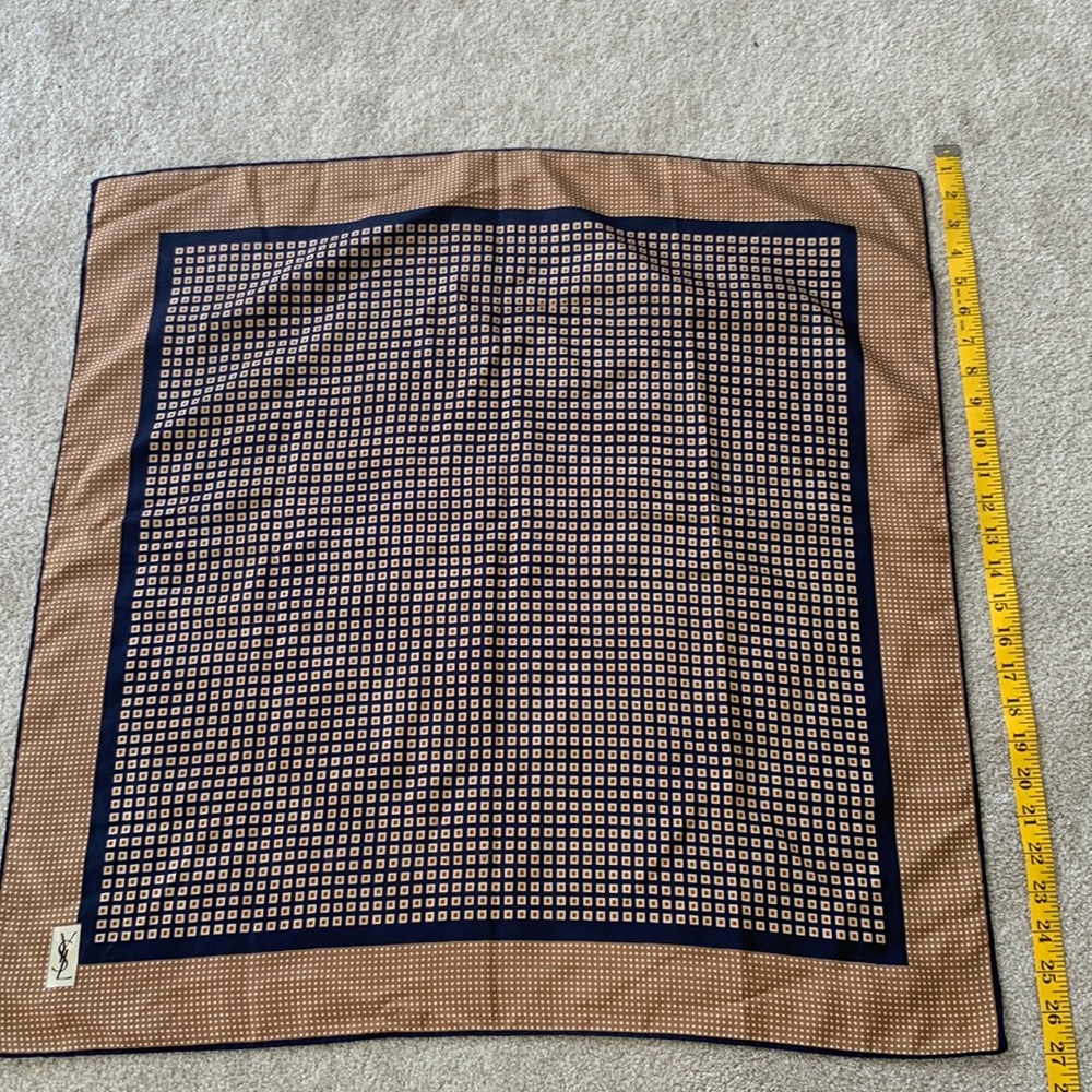 YSL vintage scarf